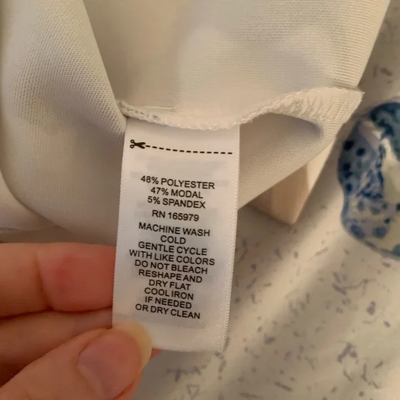 Cable & Gauge Camouflage Hoodie in Beige and White size Medium - Picture 4 of 5